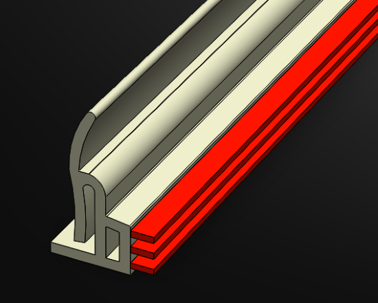 Otomatik Kepenk Fırçalı Dikme  Fitili